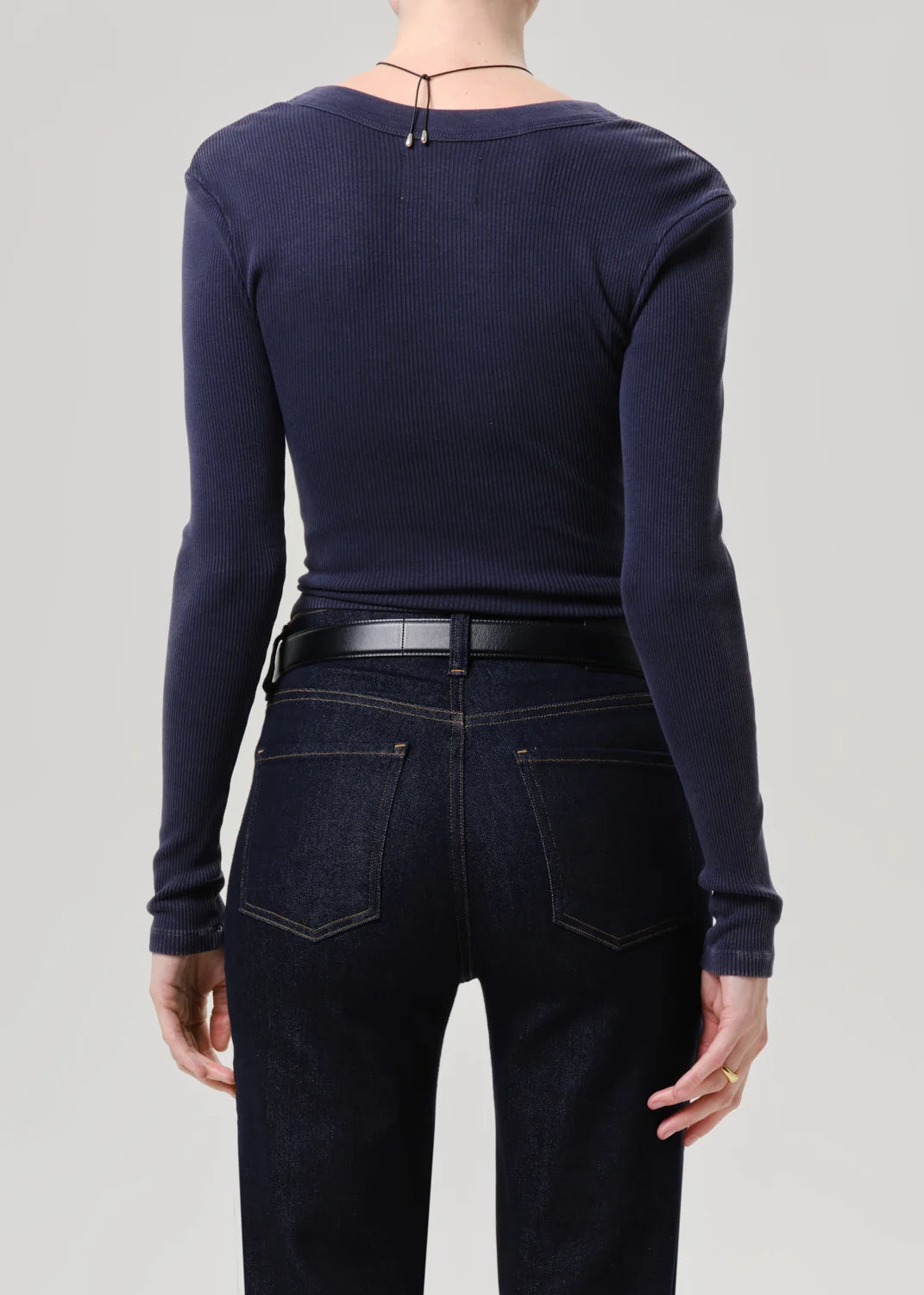 Citizens of Humanity Varra Shirt in Navy