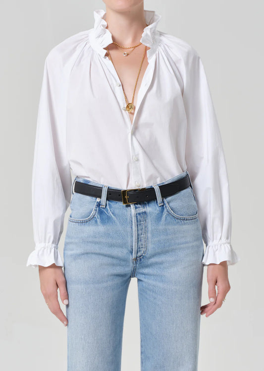Citizens of Humanity Loretta Bluse White