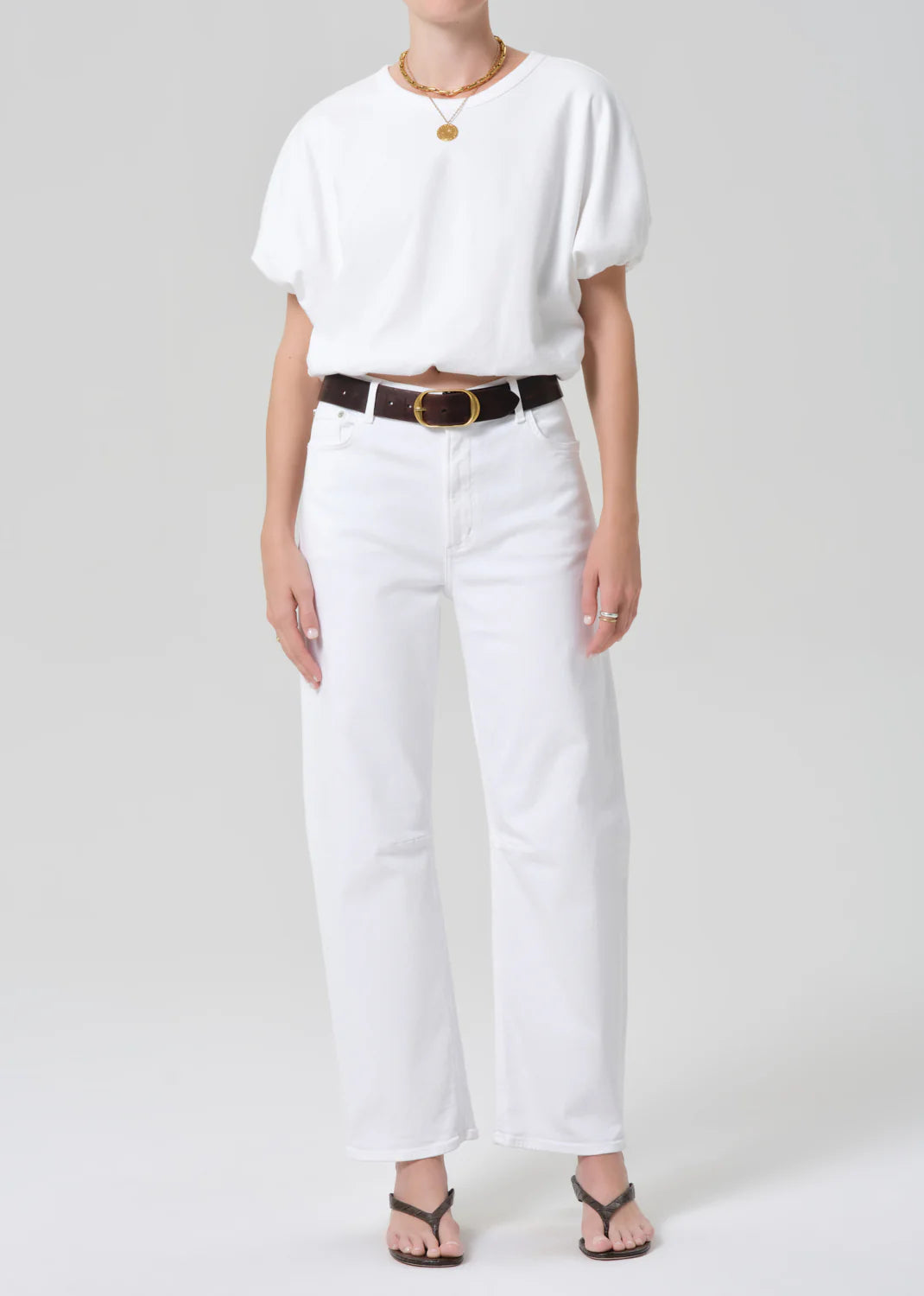 Citizens of Humanity Bubble Shirt White