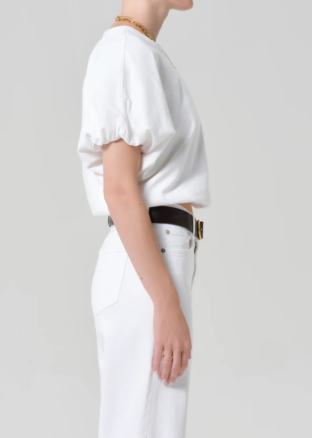 Citizens of Humanity Bubble Shirt White