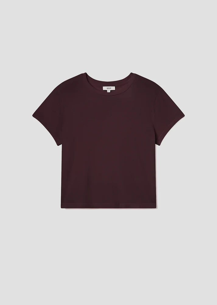 AGOLDE Adine Shirt in Kastanie