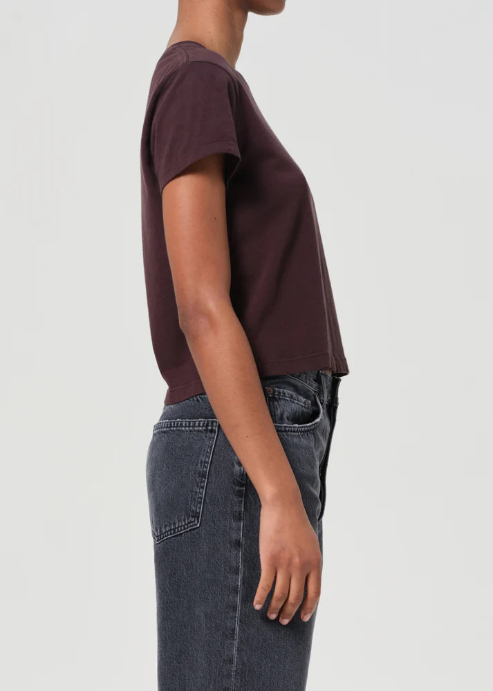 AGOLDE Adine Shirt in Kastanie