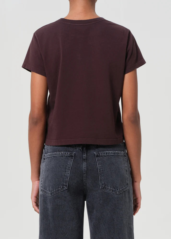 AGOLDE Adine Shirt in Kastanie