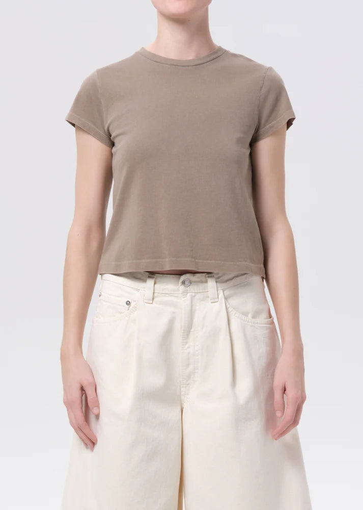 Agolde Adine Shirt in Mauvine
