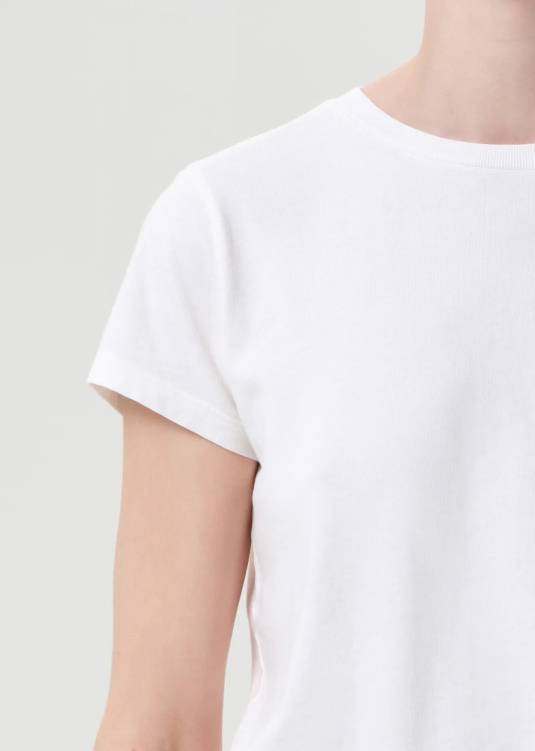 Agolde Adine Shirt in White Ash