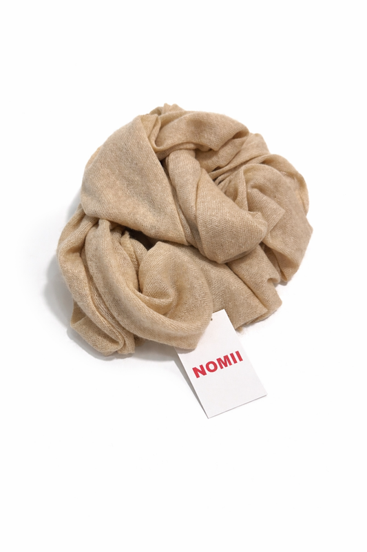Nomii Audrey Scarf Beige