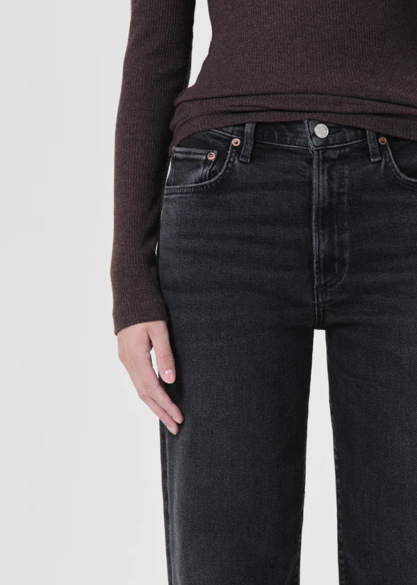 AGOLDE Harper Straight Jean in Hush (Stretch)