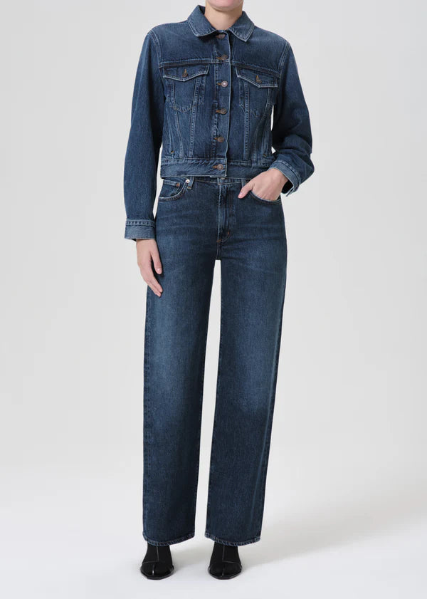 AGOLDE Harper Straight Jean in Tempo (Stretch)