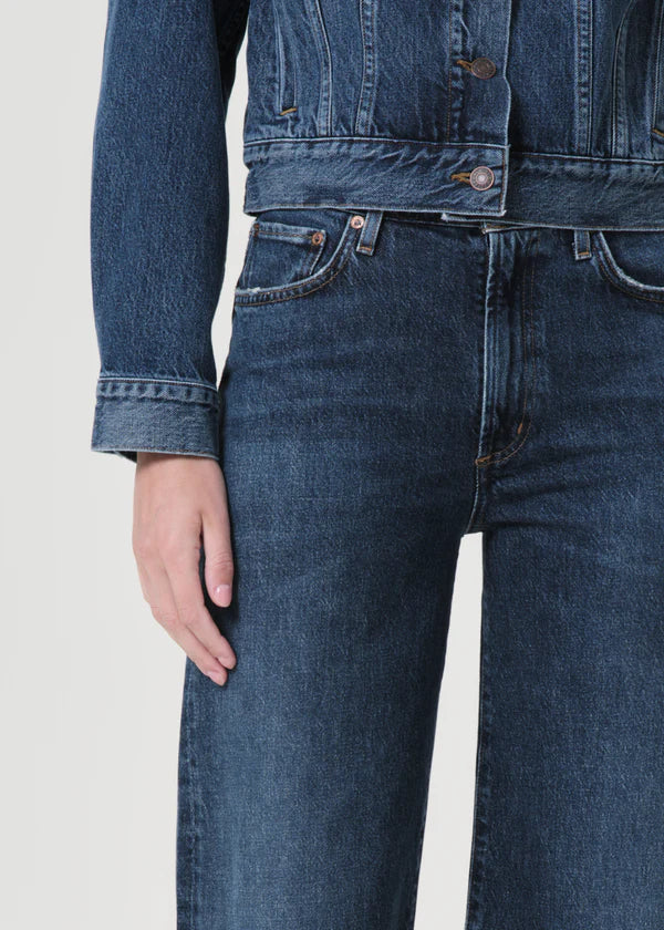 AGOLDE Harper Straight Jean in Tempo (Stretch)