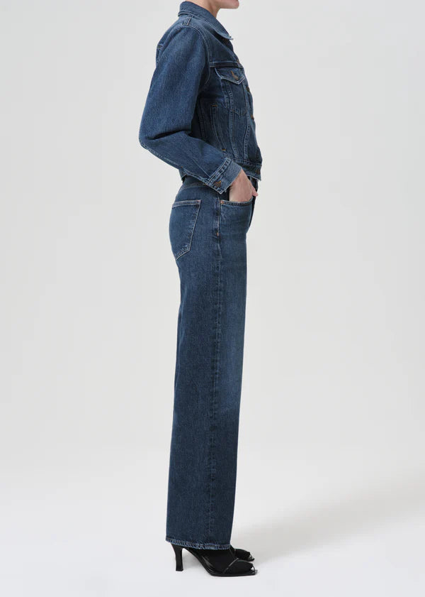 AGOLDE Harper Straight Jean in Tempo (Stretch)