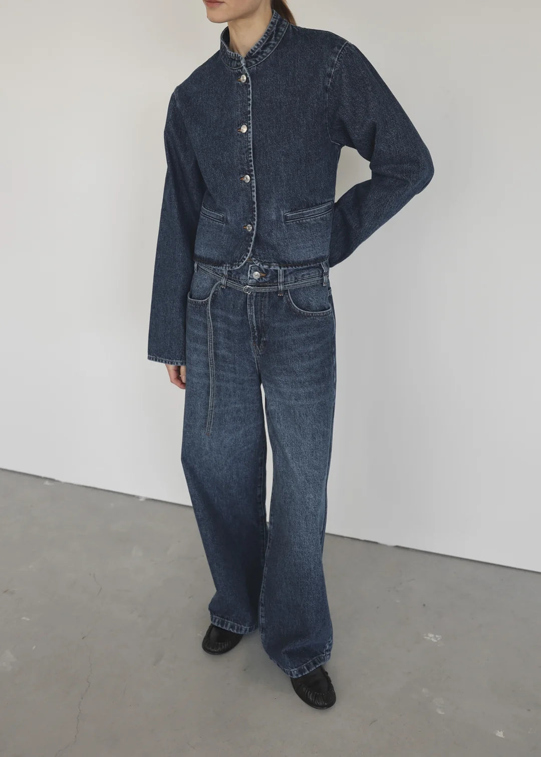 Club L'Avenir Yama Jeans in Dark Blue