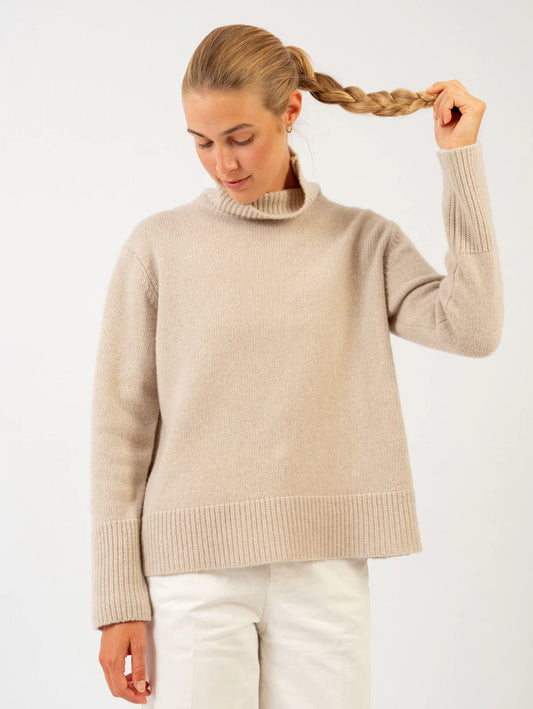 Anna v. Berg Anemone Sweater in Sand