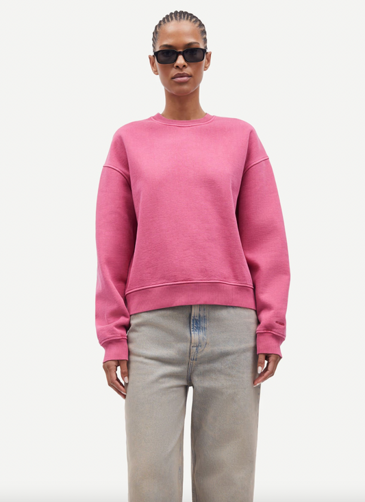 Samsoe Samsoe Sava Sweatshirt in Beere