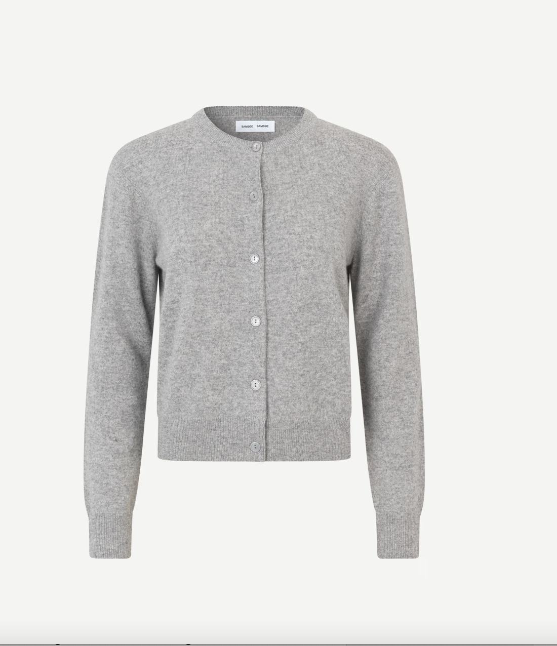 Samsoe Samsoe Saboston Cardigan in Grau