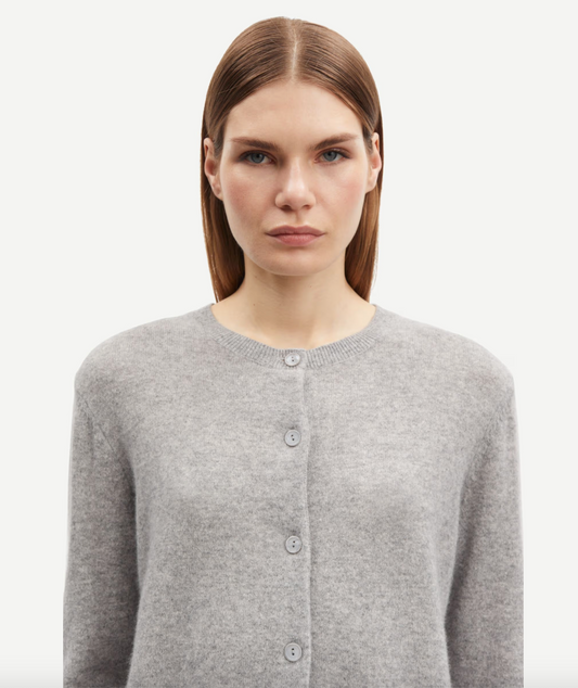 Samsoe Samsoe Saboston Cardigan in Grau