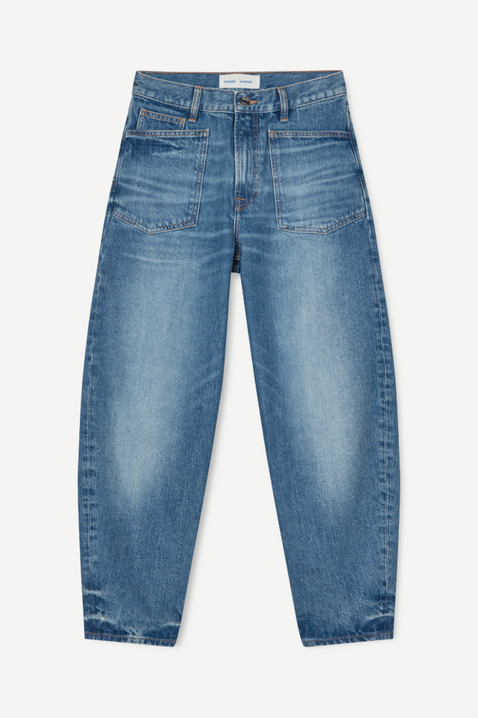 Samsoe Samsoe Saveyra Jeans Oceanic blue