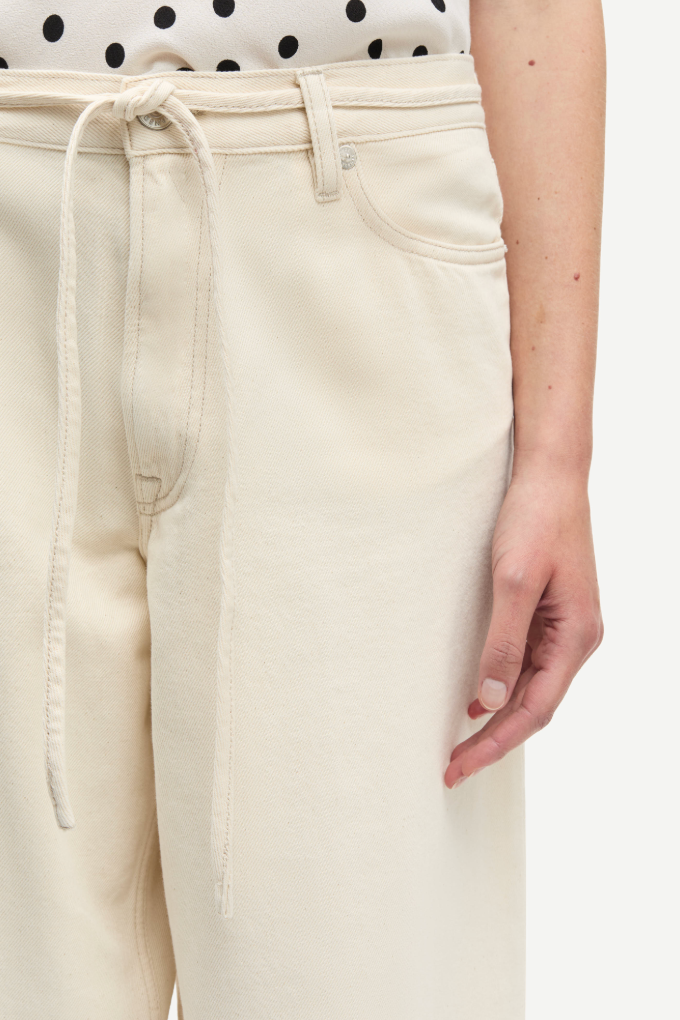 Samsoe Samsoe Saharper Jeans Belt Soft Natural