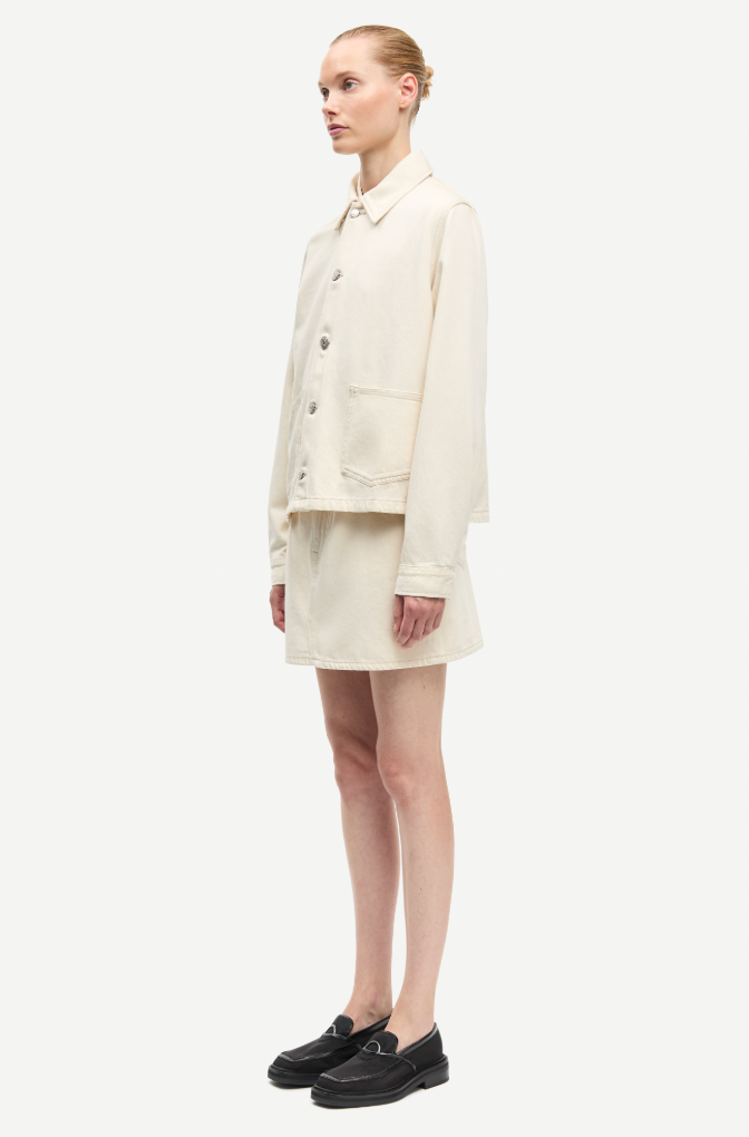 Samsoe Samsoe Sashelly Skirt Soft Natural
