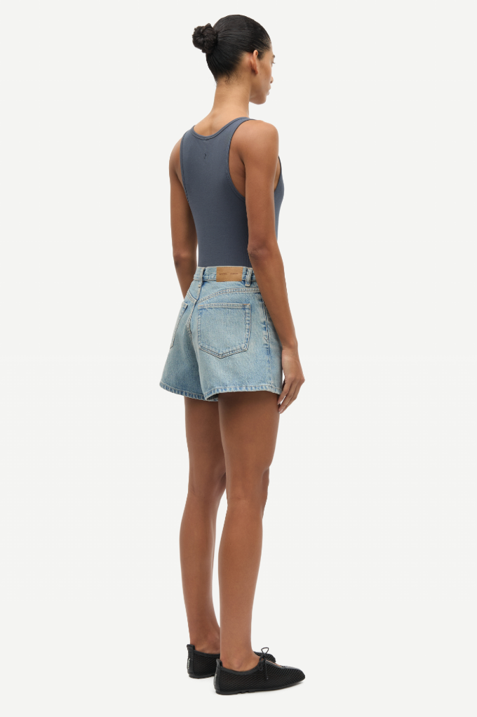 Samsoe Samsoe Saamanza Tank Top Ombe Blue