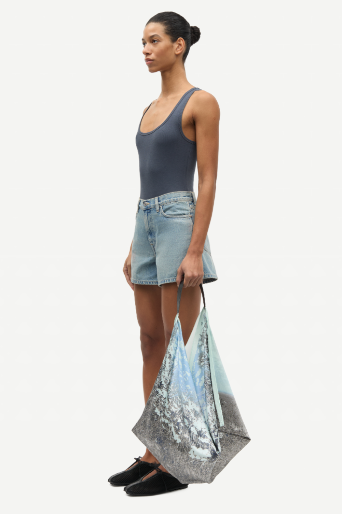 Samsoe Samsoe Saamanza Tank Top Ombe Blue