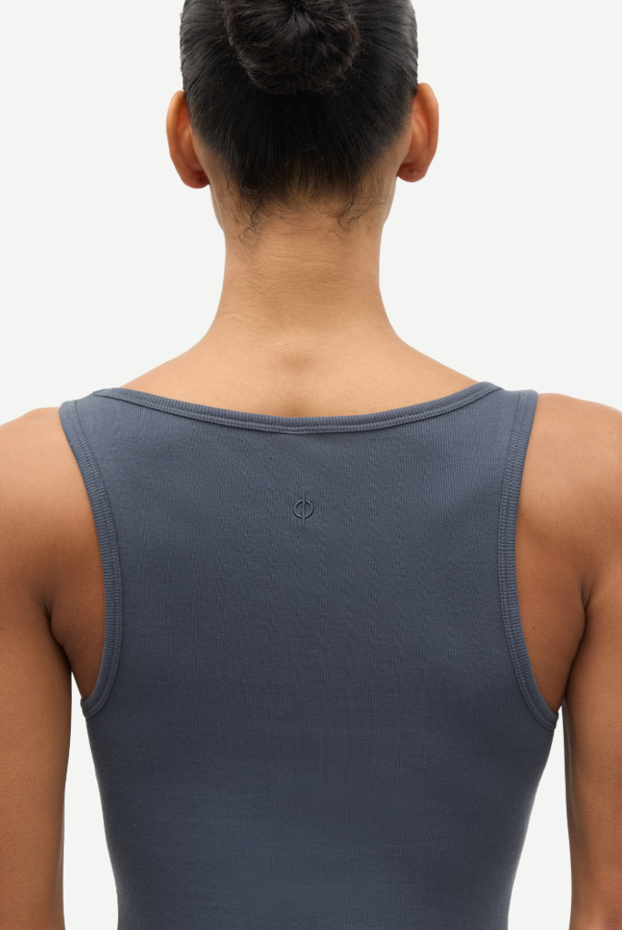 Samsoe Samsoe Saamanza Tank Top Ombe Blue