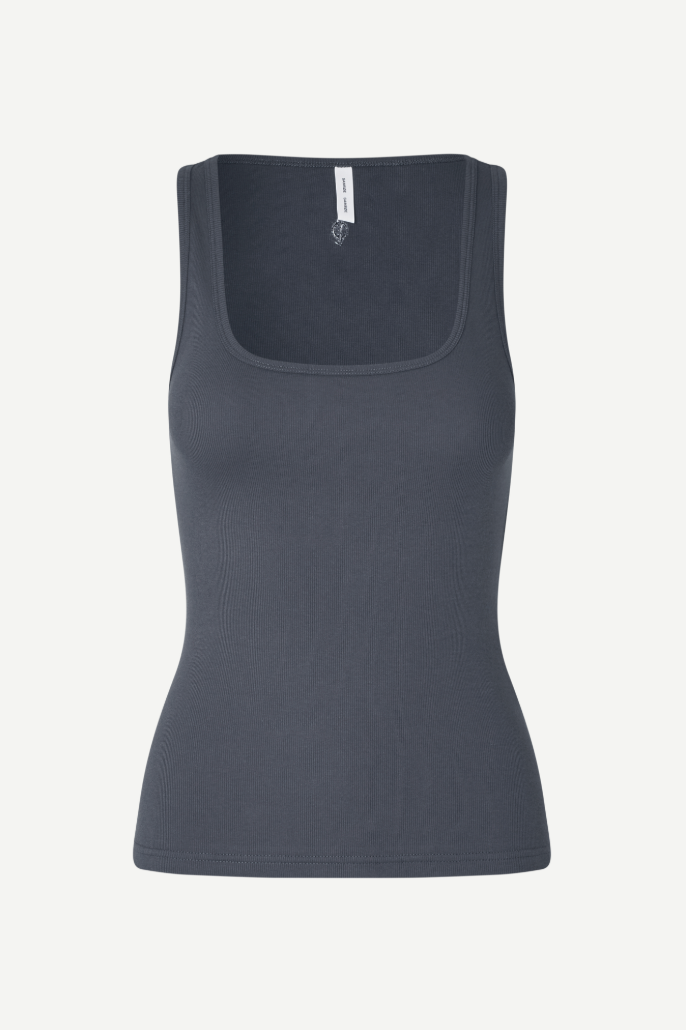 Samsoe Samsoe Saamanza Tank Top Ombe Blue