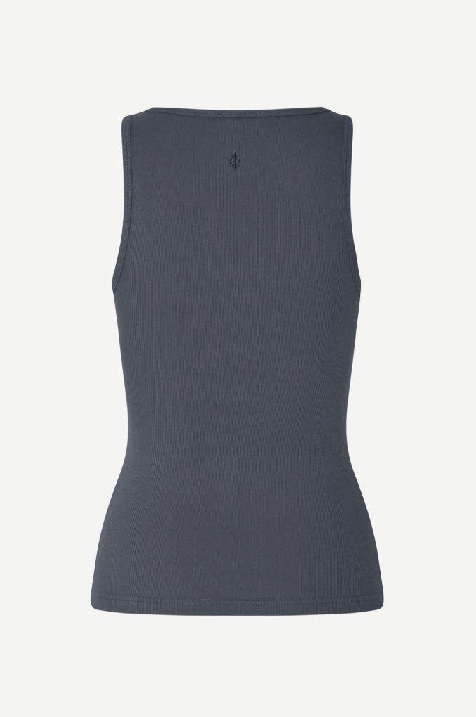 Samsoe Samsoe Saamanza Tank Top Ombe Blue