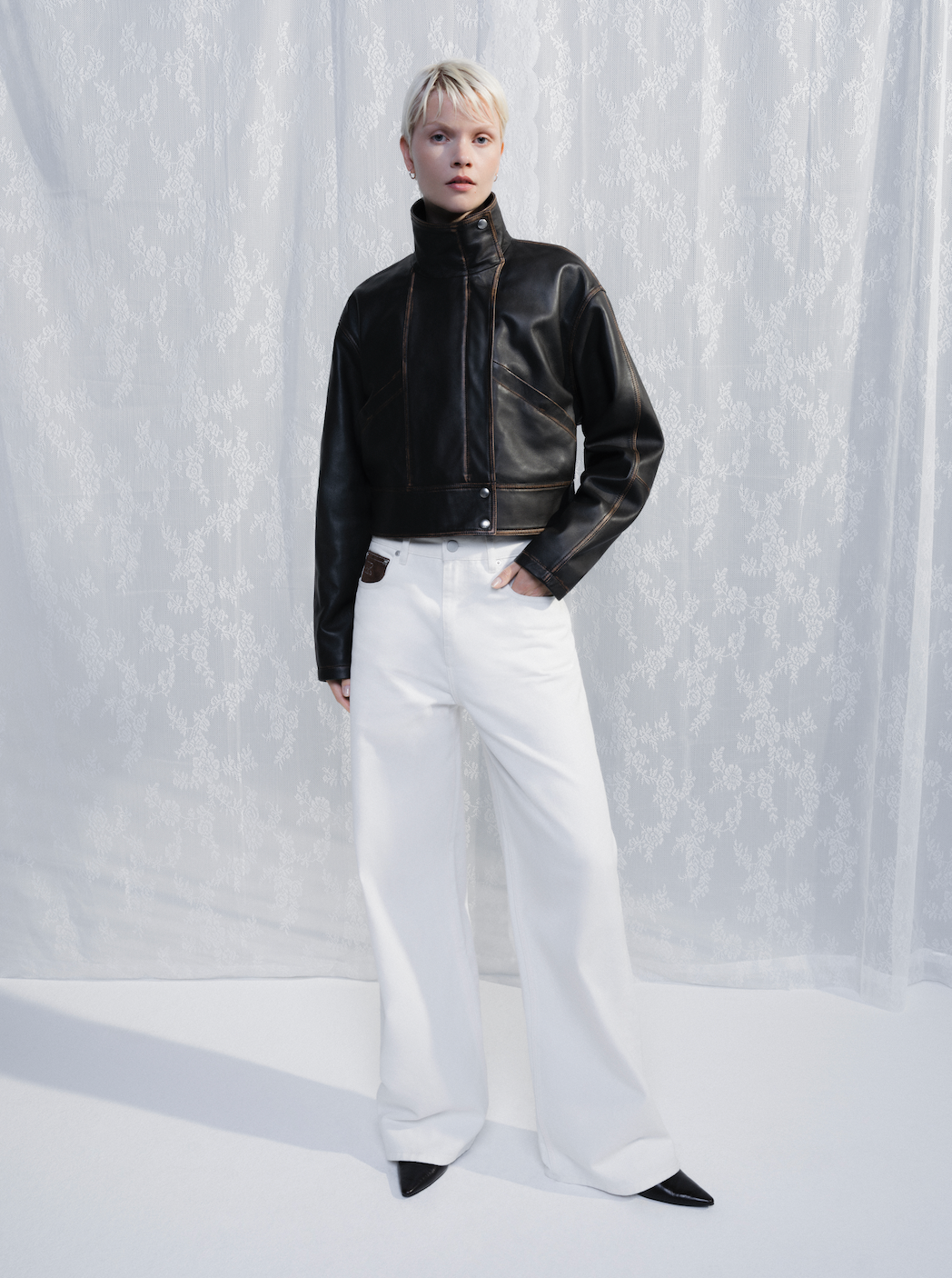 Studio Ar Garca Lederjacke Vintage