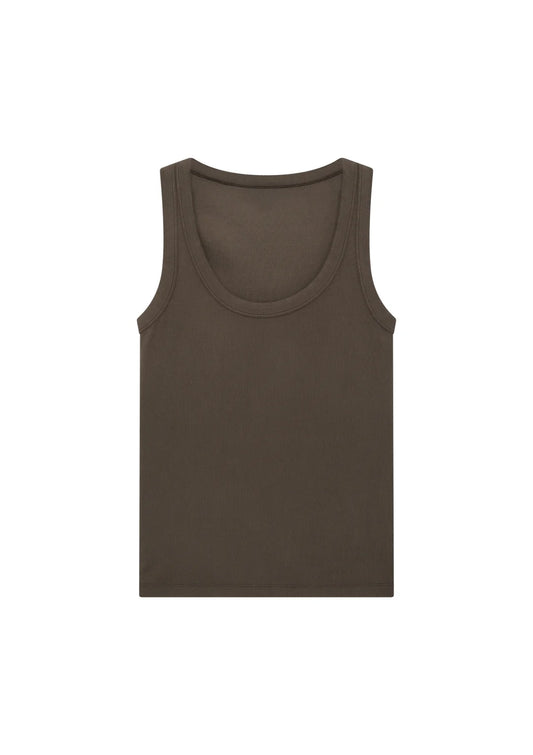 Club L' Avenir Juniper Top in Dark Hazelnut