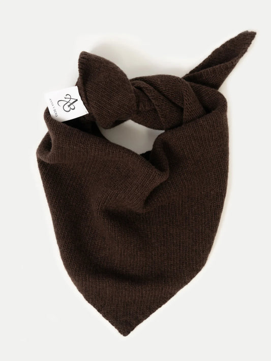 Anna v Berg Cara Scarf in Espresso