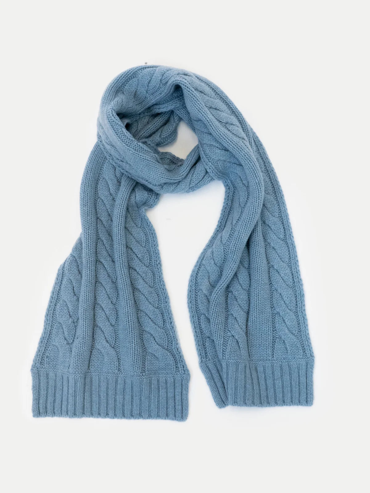 Anna v Berg Camilla Scarf in Blueberry Latte