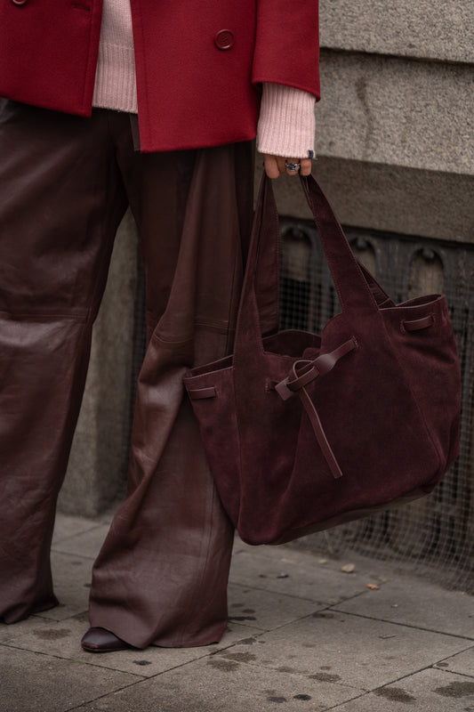 Gabriella Tasche in Aubergine
