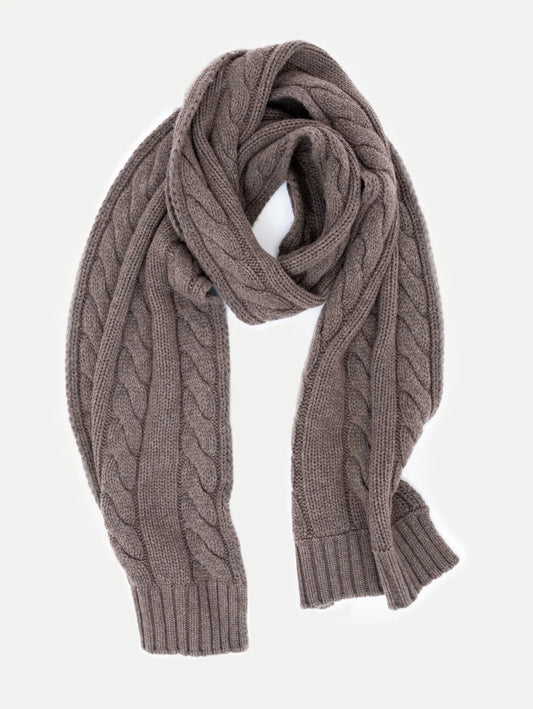 Anna v Berg Camilla Scarf in Nougat