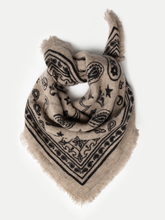 Anna v. Berg Nele Scarf in Almond Powder