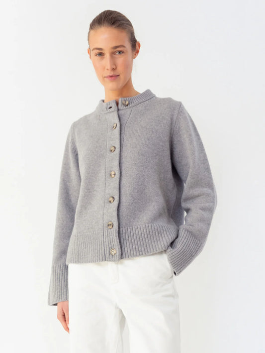 Anna v. Berg Dorothea Cardigan in Fog