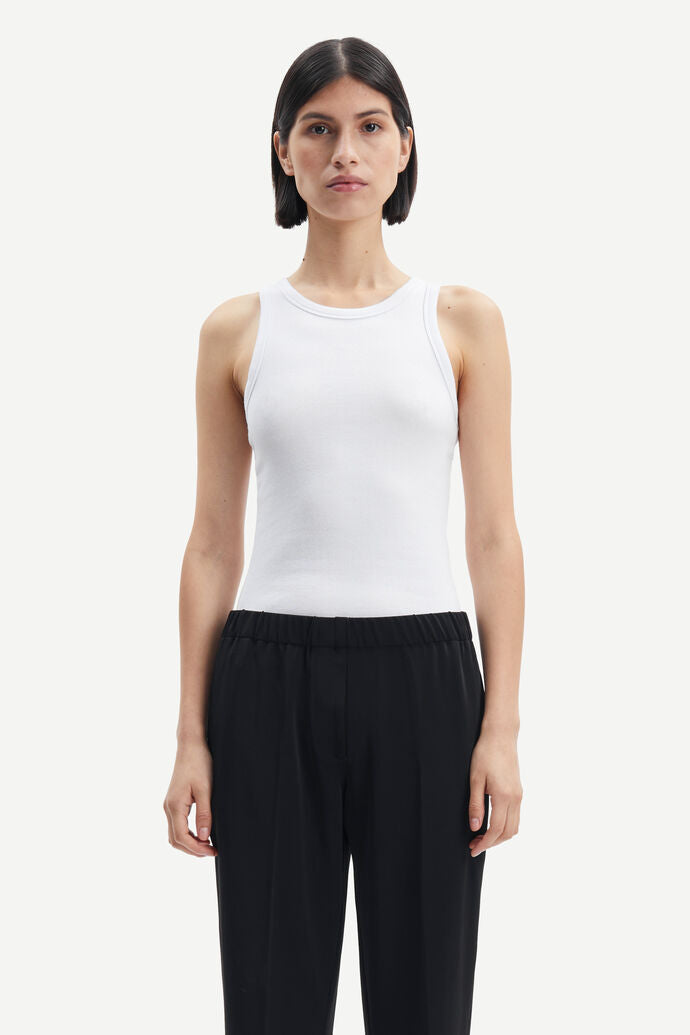 Samsoe Samsoe Alexo Tank Top in weiss