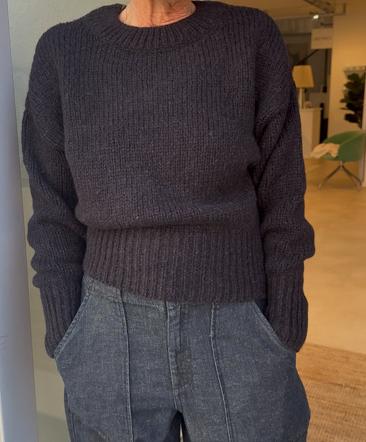 Susanne Bommer Lena Pullover in Deep Blue