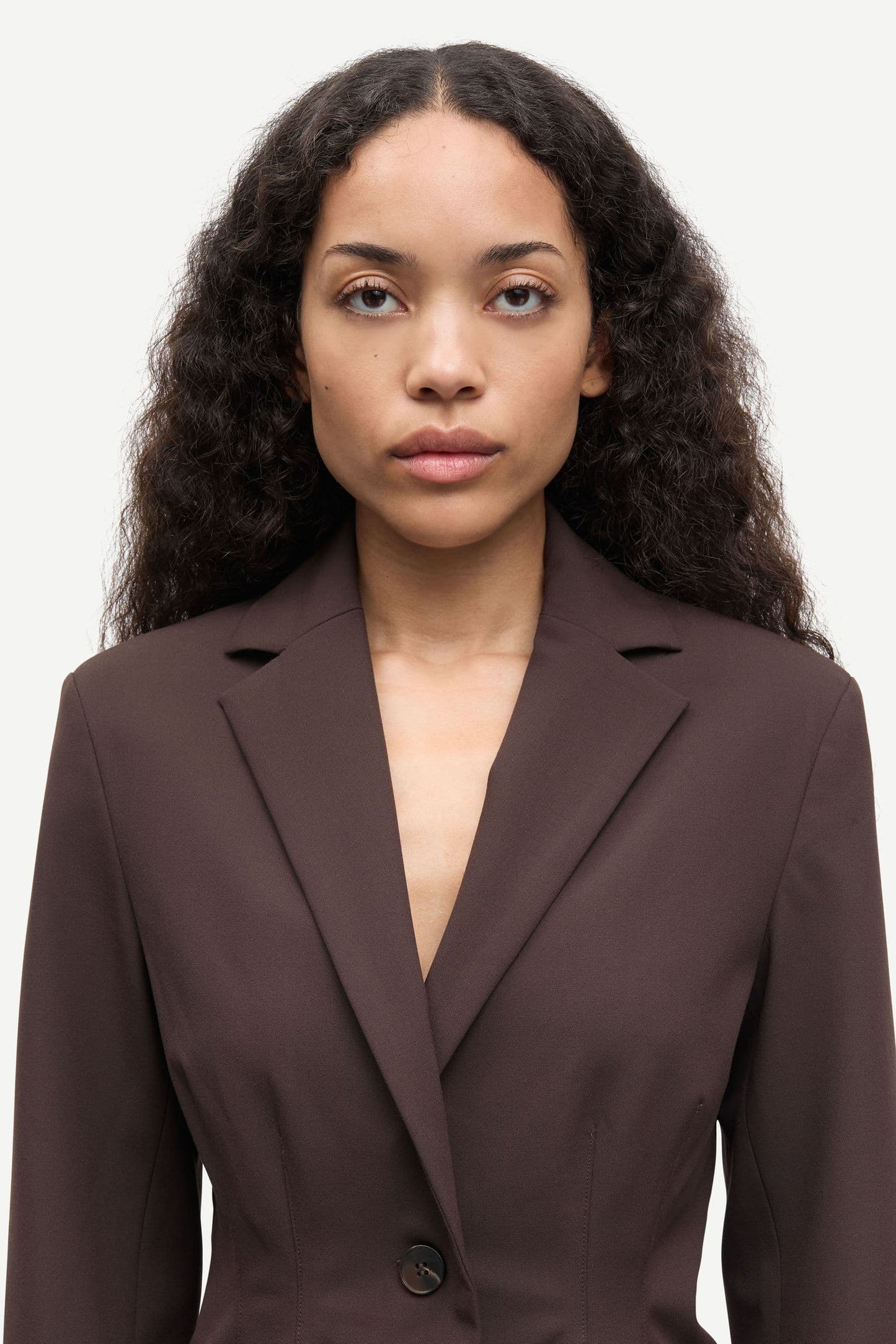 Samsoe Samsoe Saliz Blazer in Espresso