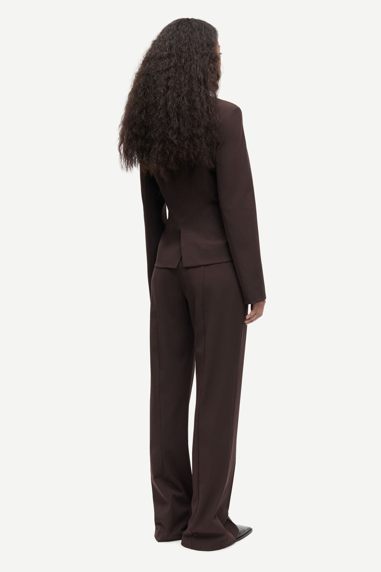 Samsoe Samsoe Saliz Blazer in Espresso