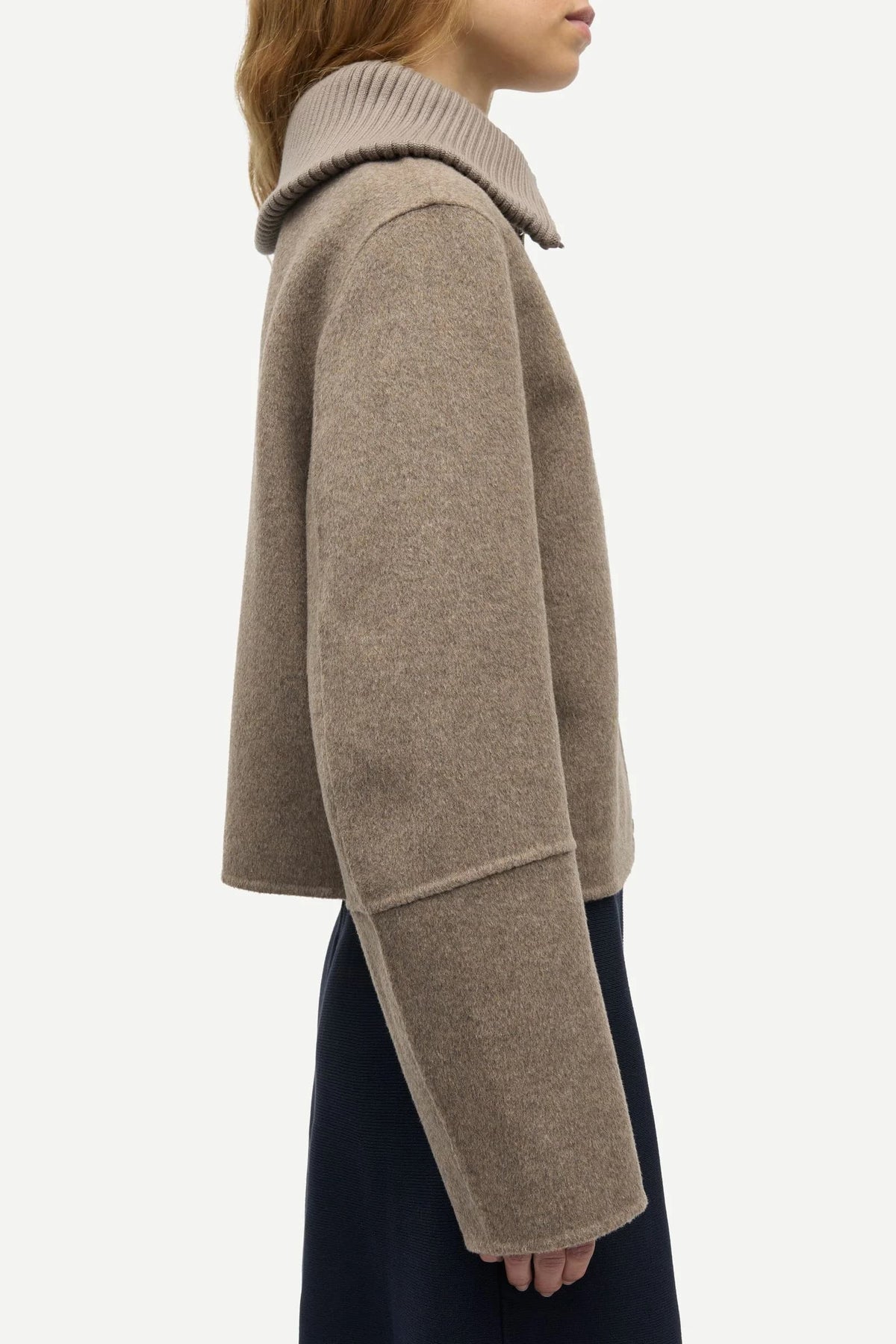 Samsoe Samsoe Sacela Jacke in Taupe