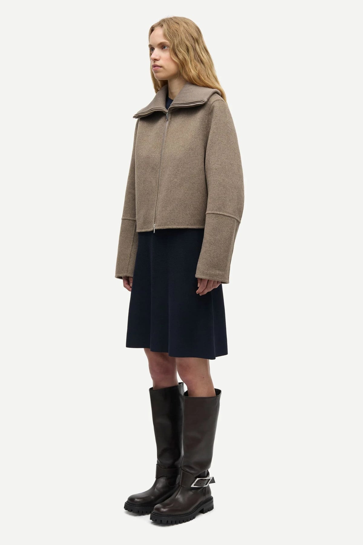 Samsoe Samsoe Sacela Jacke in Taupe