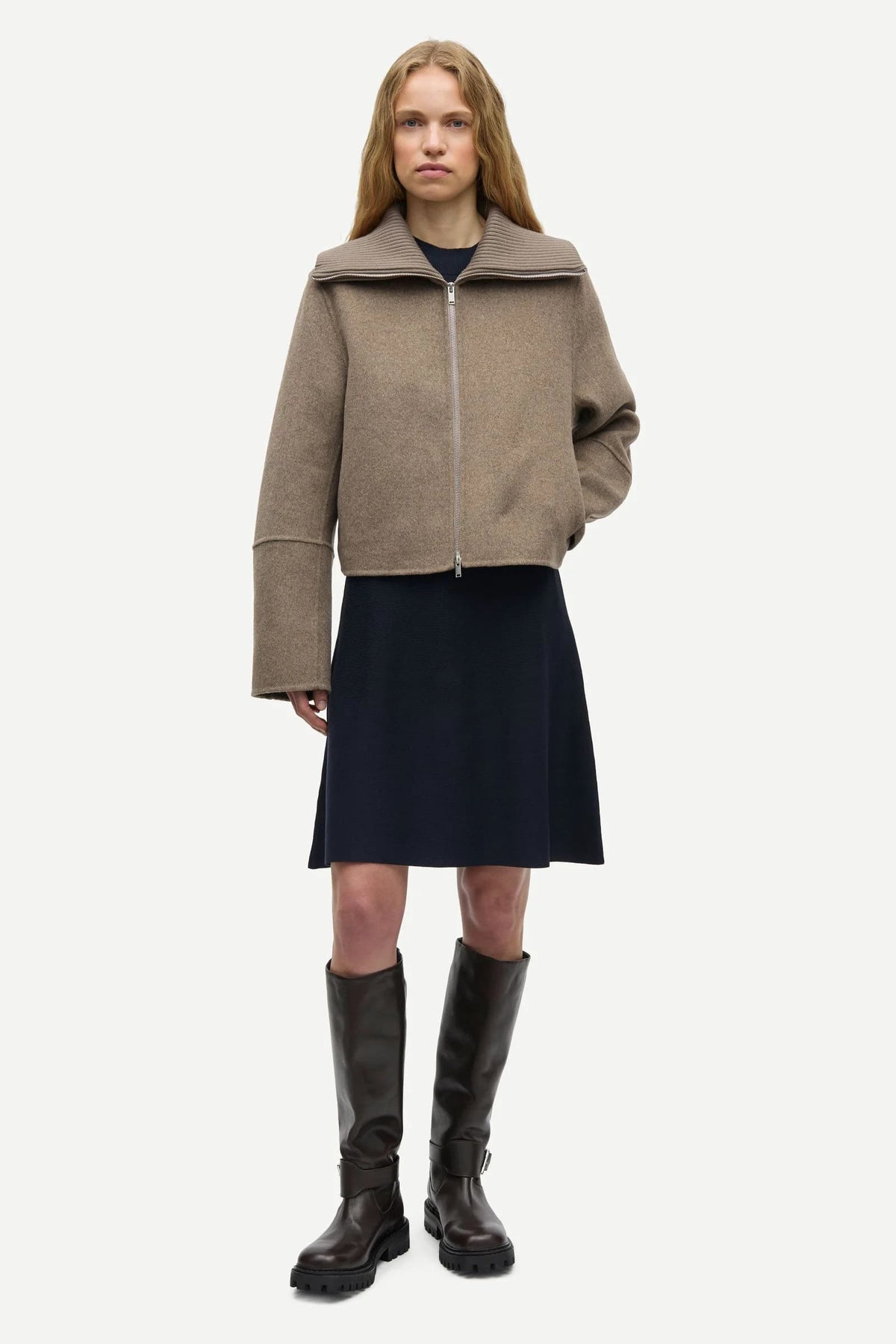 Samsoe Samsoe Sacela Jacke in Taupe