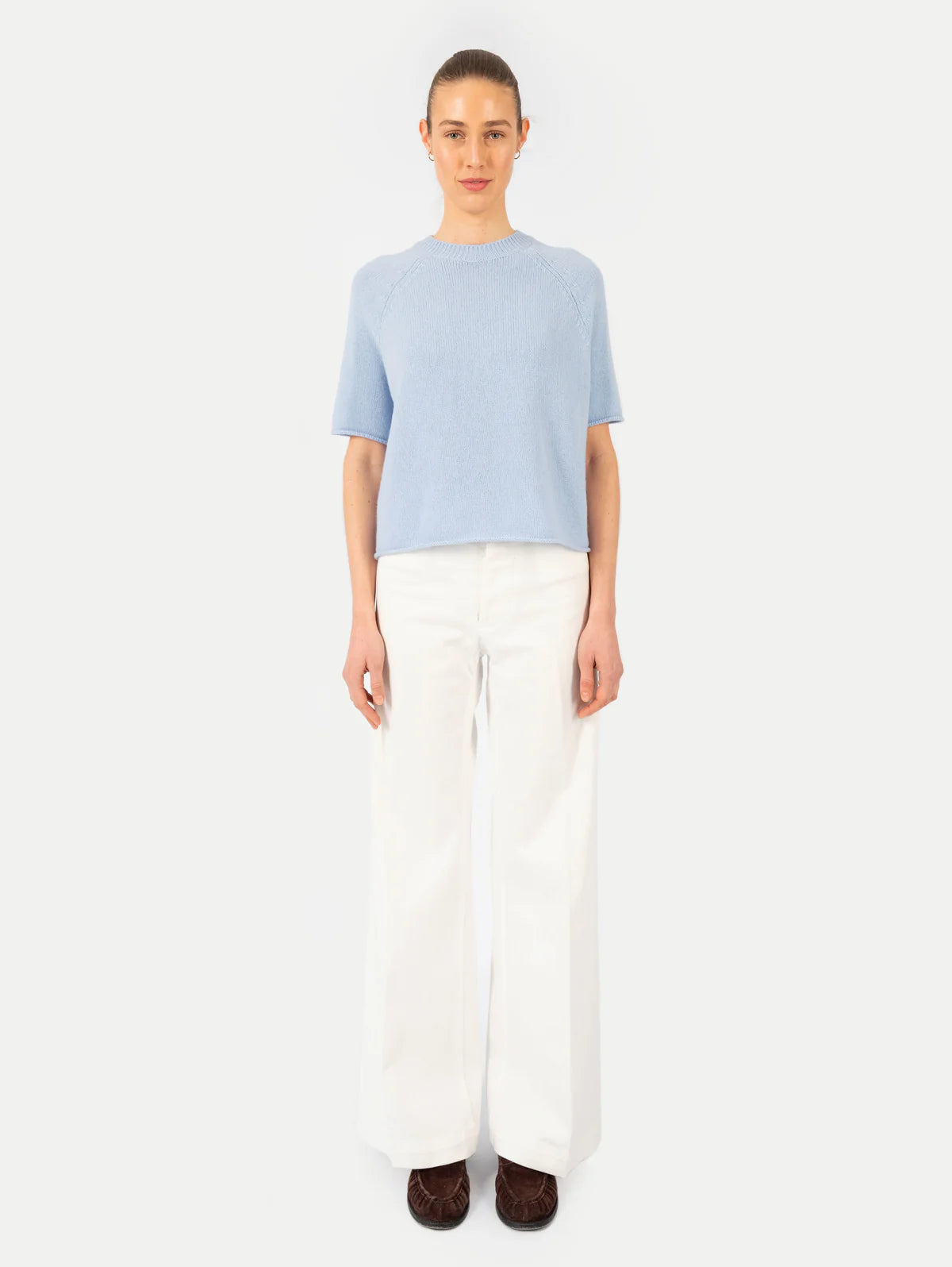 Anna v. Berg Greta Sweater in Sky