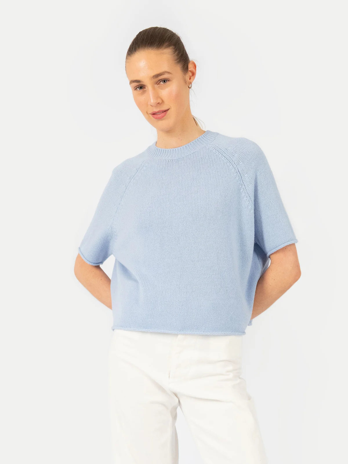 Anna v. Berg Greta Sweater in Sky
