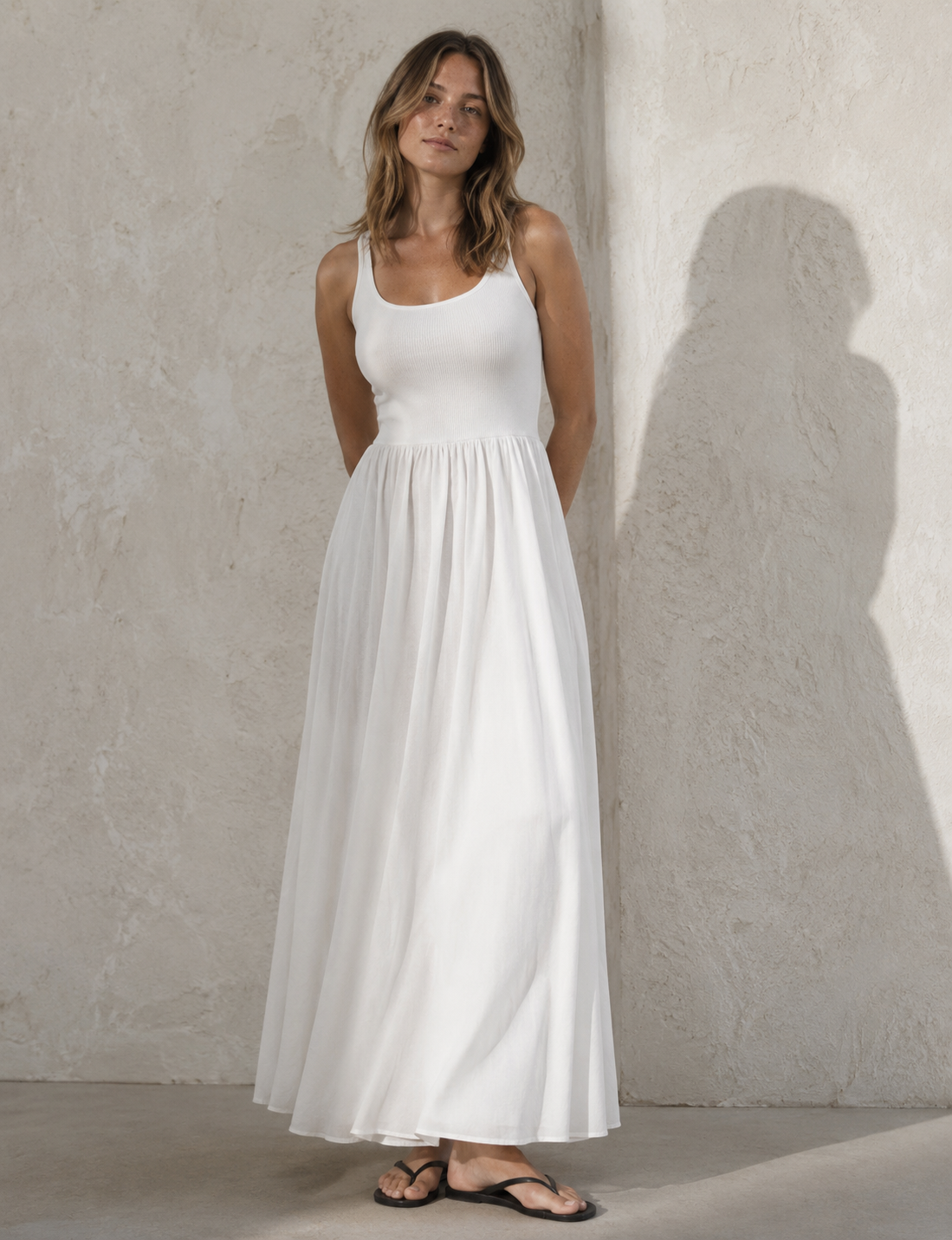 Samira Kleid in Weiß