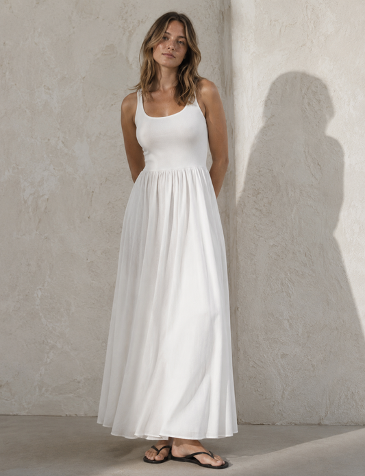 Samira Kleid in Weiß