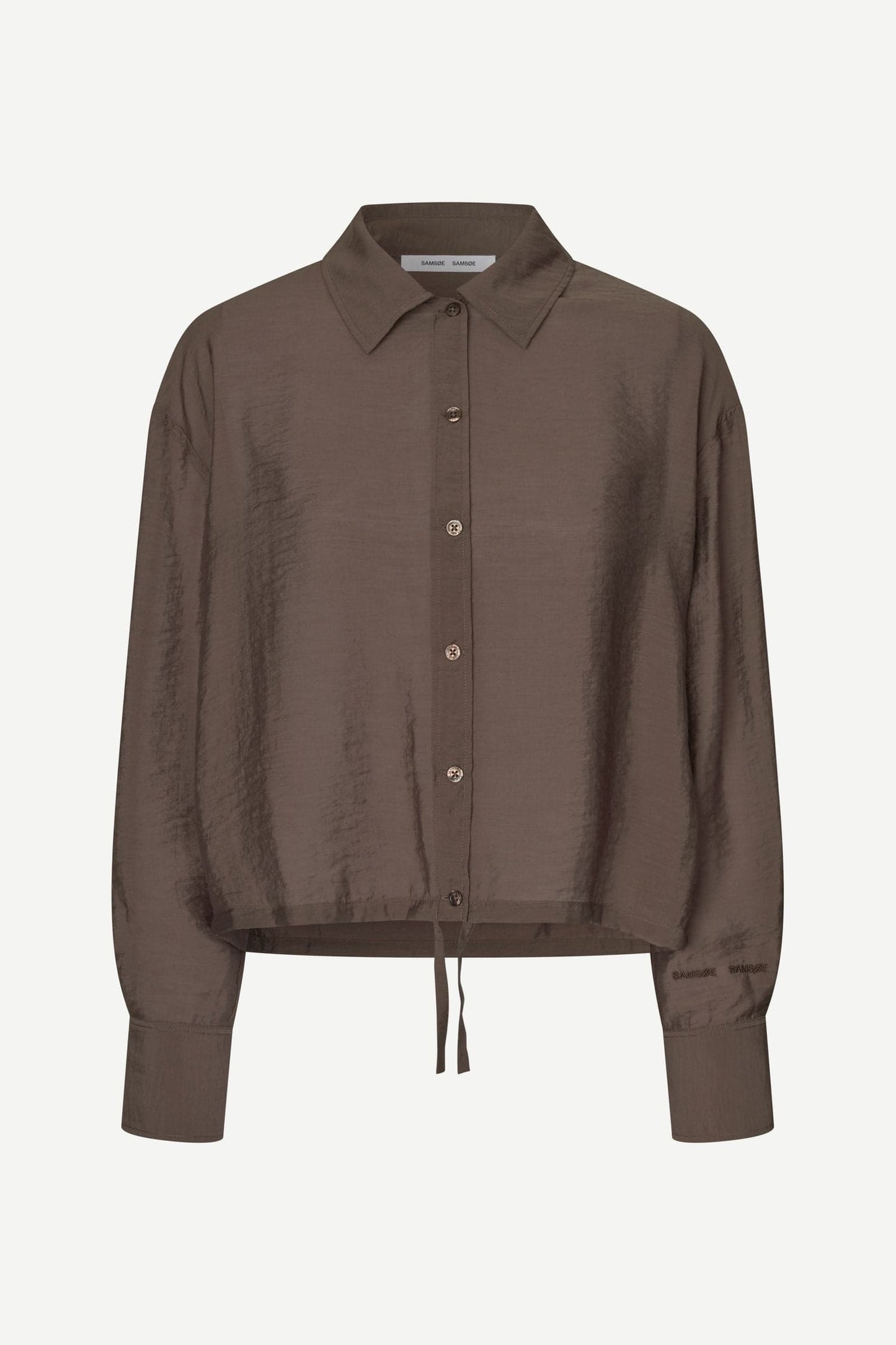 Samsoe Samsoe Sakelly Bluse Schoko