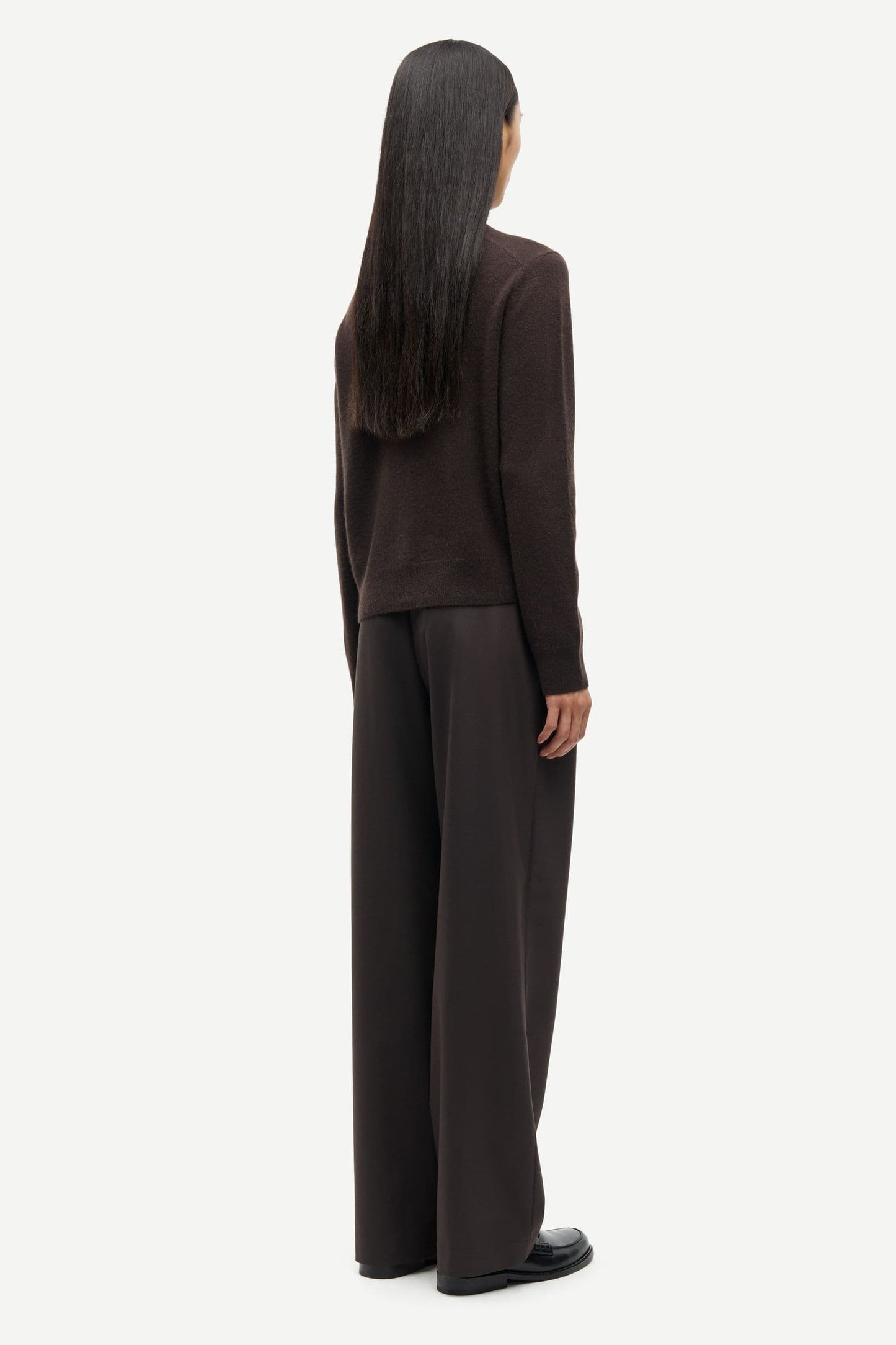 Samsoe Samsoe Saboston Cardigan in Schoko