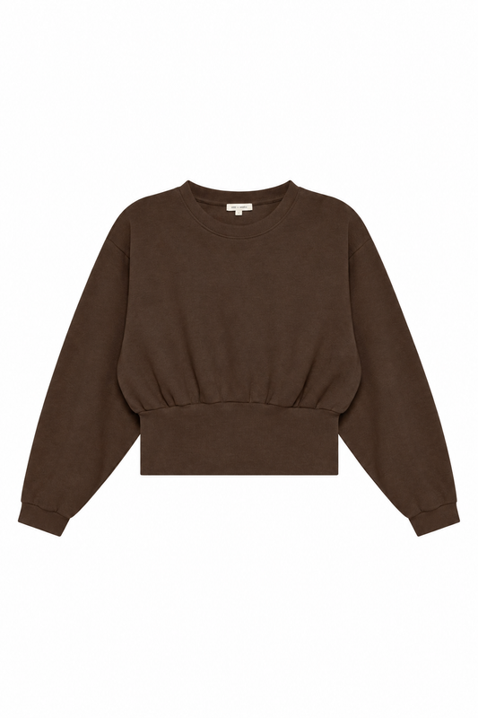 Club L'Avenir Selina Sweater in Chocolate