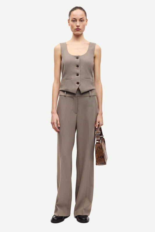 Samsoe Salanay Hose in Dark Aluminium
